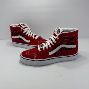 Vans Sk8-Hi 38 Factory Coca Cola Zero Sugar Custom Men’s Size 7